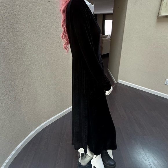 Goth High Priestess Dress with pockets - Picture 6 of 8